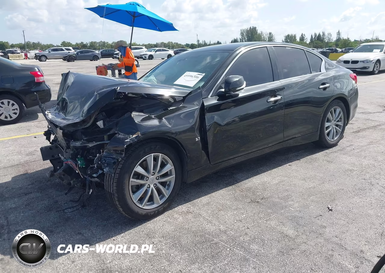 2015 Infiniti Q50 Premium-Sport VIN:JN1BV7AP4FM343848 - 2