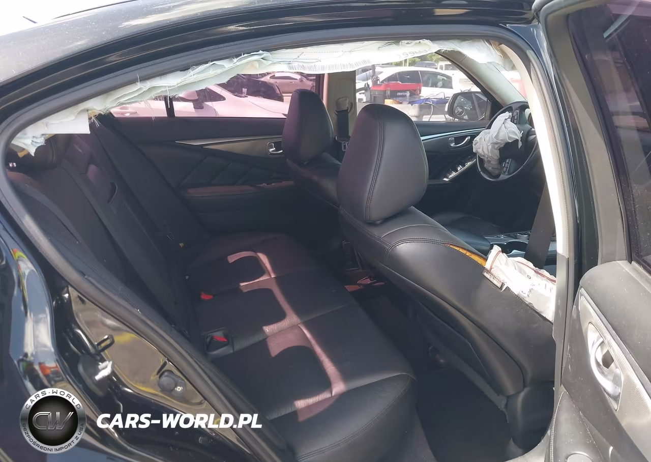 2015 Infiniti Q50 Premium-Sport VIN:JN1BV7AP4FM343848 - 8