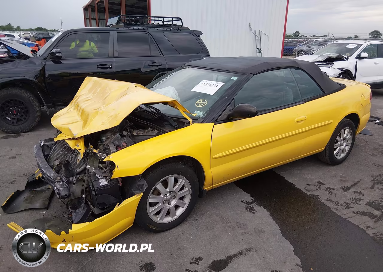 2004 Chrysler Sebring Gtc VIN:1C3EL75R64N190154 - 2