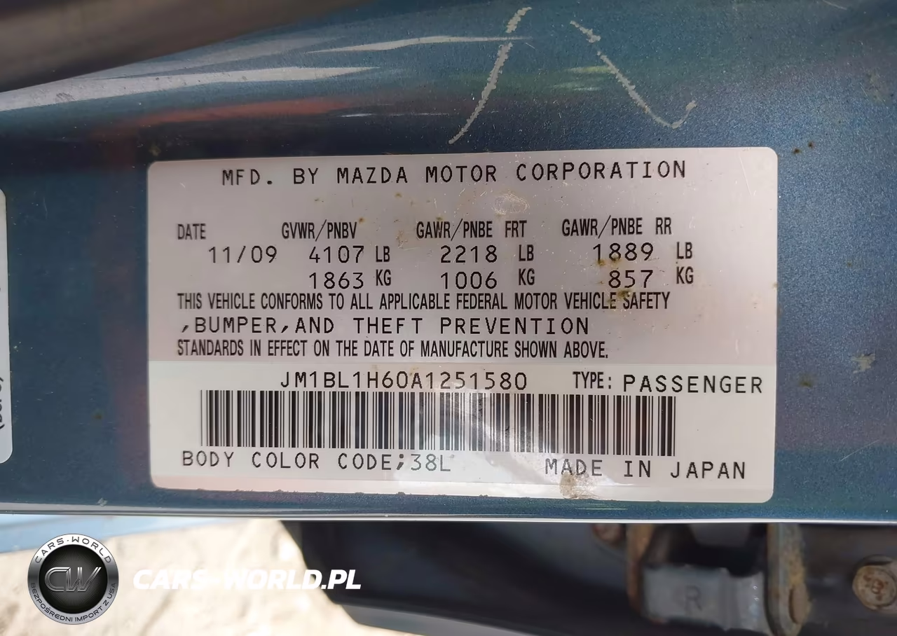 2010 Mazda Mazda3 S Sport VIN:JM1BL1H60A1251580 - 9