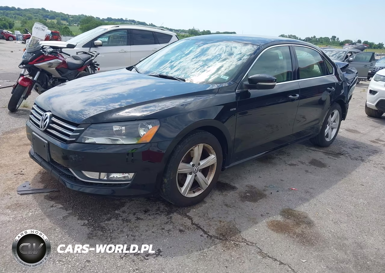 2015 Volkswagen Passat S VIN:1VWAT7A35FC117395 - 2