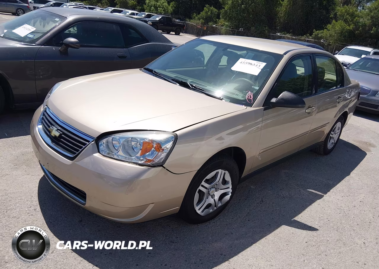 2007 Chevrolet Malibu Ls W-1Ls VIN:1G1ZS58F97F314804 - 2