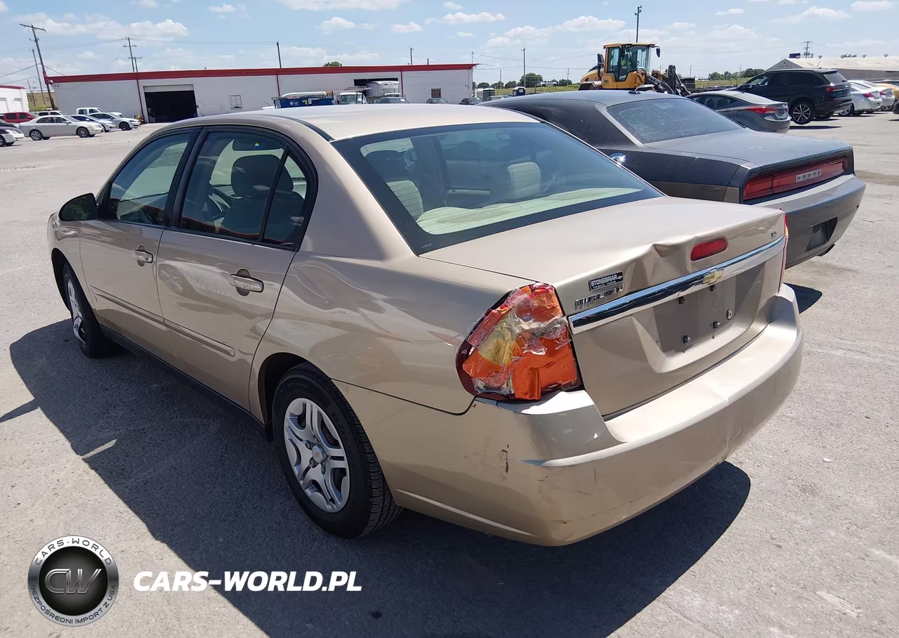 2007 Chevrolet Malibu Ls W-1Ls VIN:1G1ZS58F97F314804 - 3