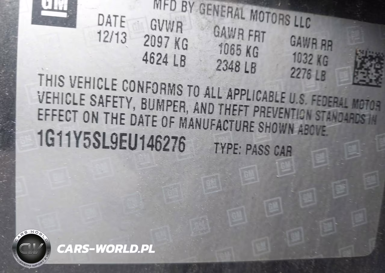 2014 Chevrolet Impala 1Ls VIN:1G11Y5SL9EU146276 - 9