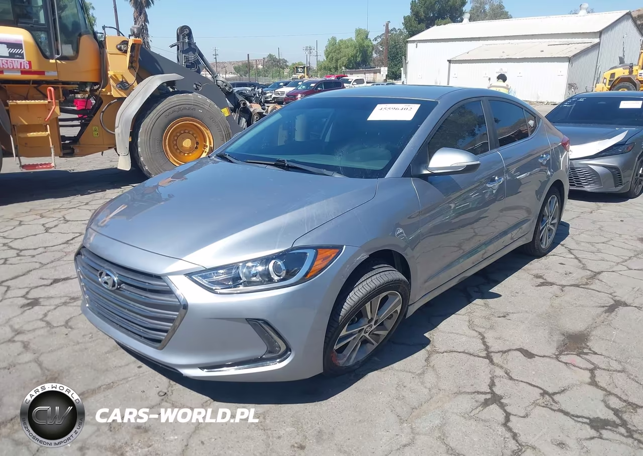 2017 Hyundai Elantra Limited VIN:5NPD84LF7HH087735 - 2