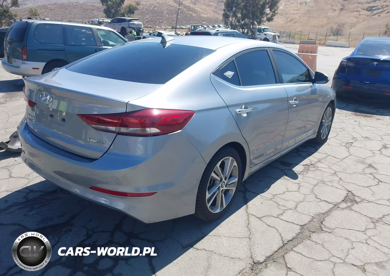 2017 Hyundai Elantra Limited VIN:5NPD84LF7HH087735 - 4