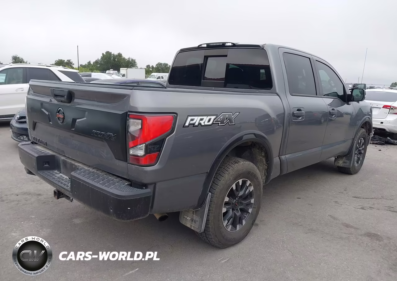 2021 Nissan Titan Pro-4X 4X4 VIN:1N6AA1ED9MN532341 - 4