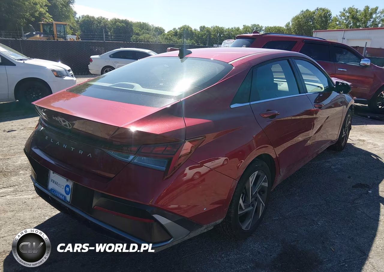 2025 Hyundai Elantra Sel Convenience VIN:KMHLS4DGXSU022942 - 4