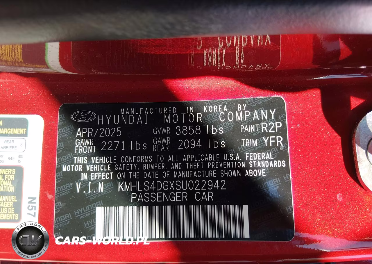2025 Hyundai Elantra Sel Convenience VIN:KMHLS4DGXSU022942 - 9