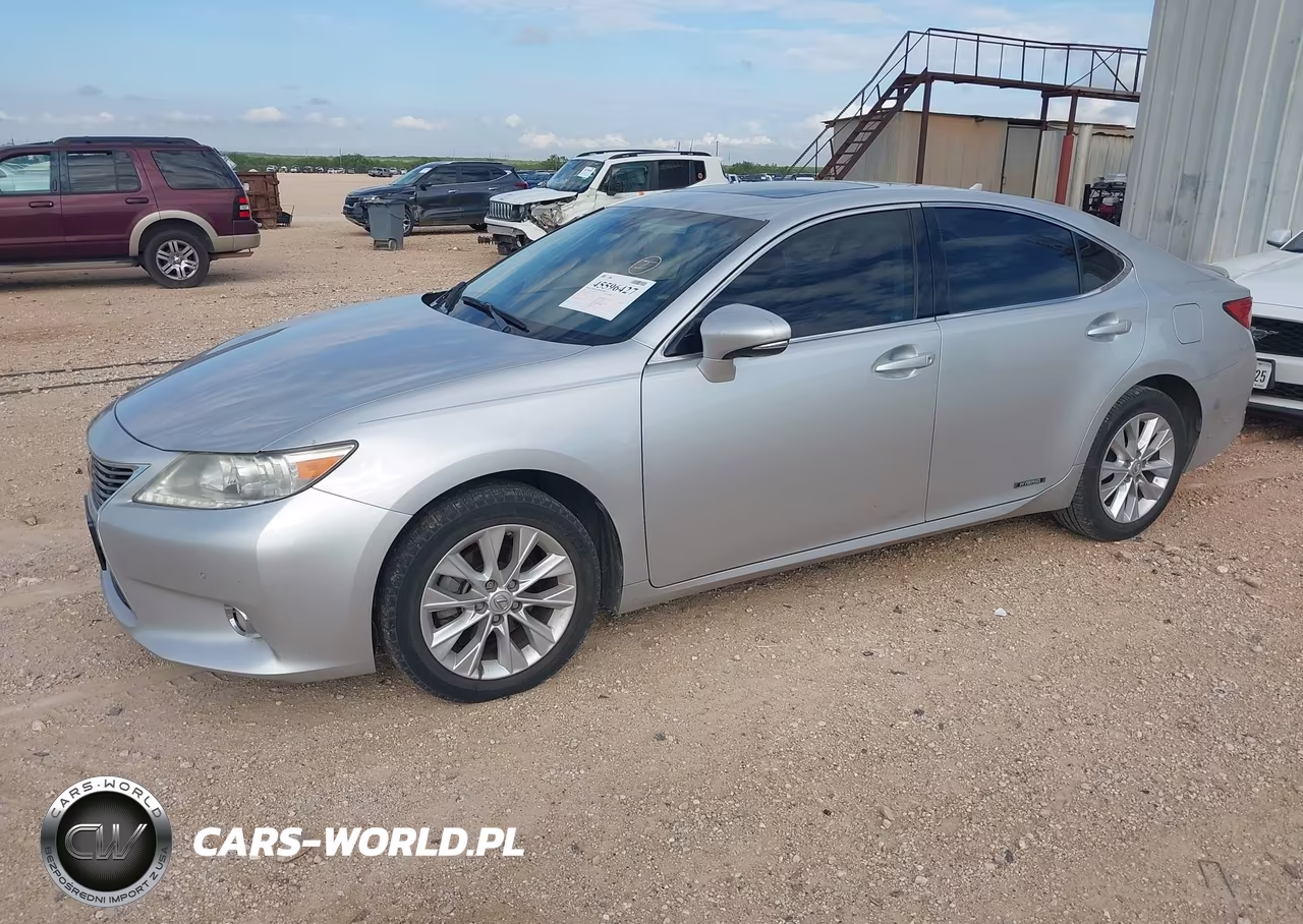 2013 Lexus Es 300H VIN:JTHBW1GG6D2037319 - 2