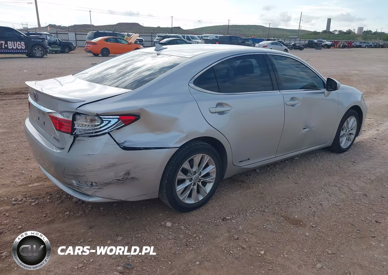 2013 Lexus Es 300H VIN:JTHBW1GG6D2037319 - 4