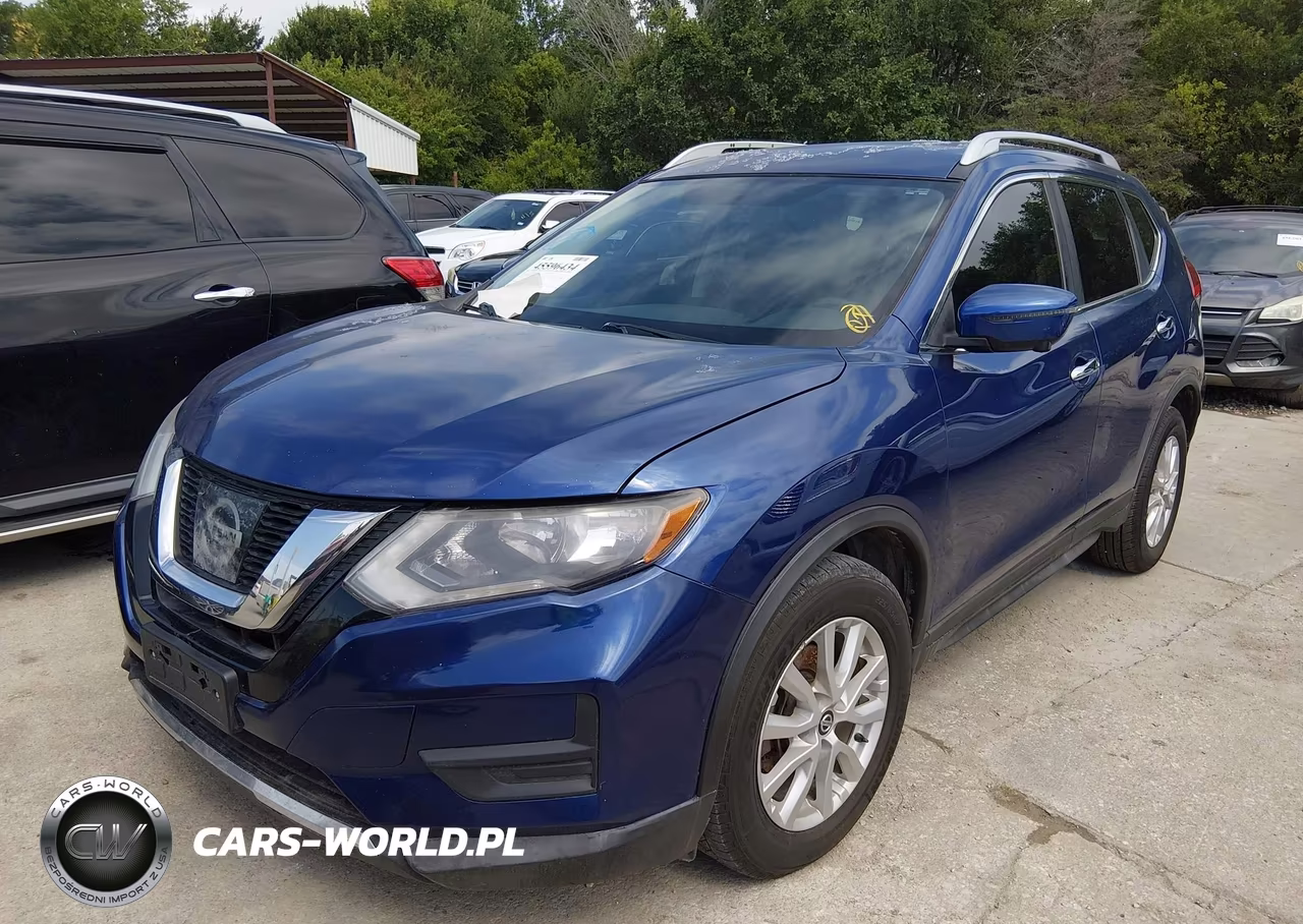 2017 Nissan Rogue Sv VIN:KNMAT2MT9HP575468 - 2