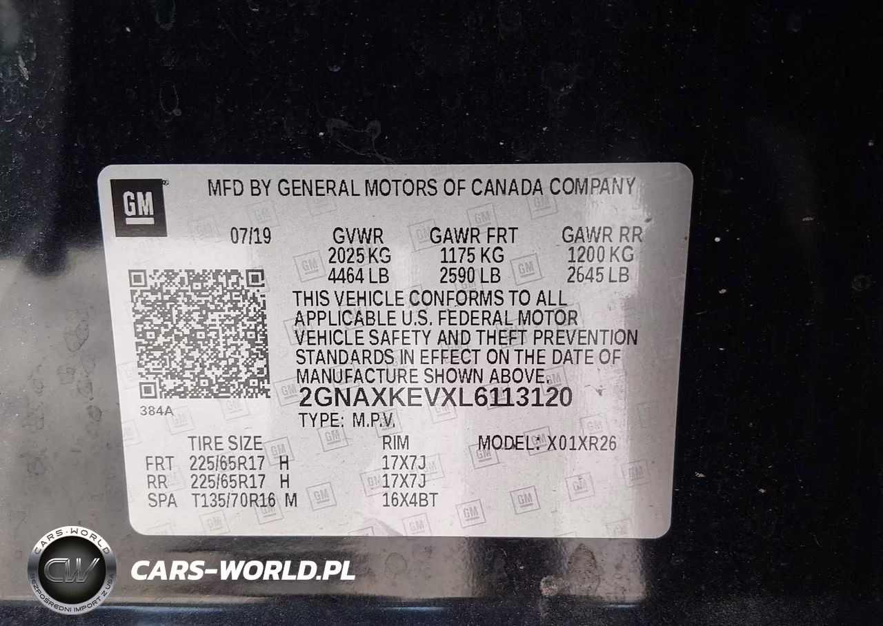 2020 Chevrolet Equinox Fwd Lt 1.5L Turbo VIN:2GNAXKEVXL6113120 - 9