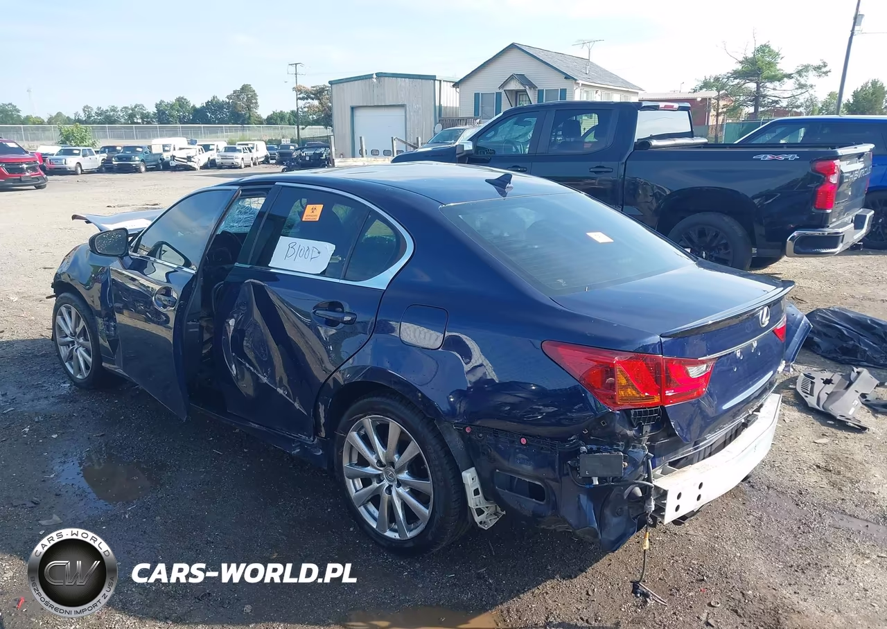 2013 Lexus Gs 350 VIN:JTHBE1BL6D5017285 - 3
