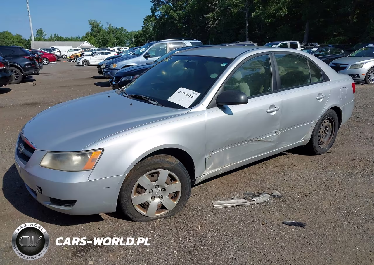 2008 Hyundai Sonata Gls VIN:5NPET46C48H345956 - 2