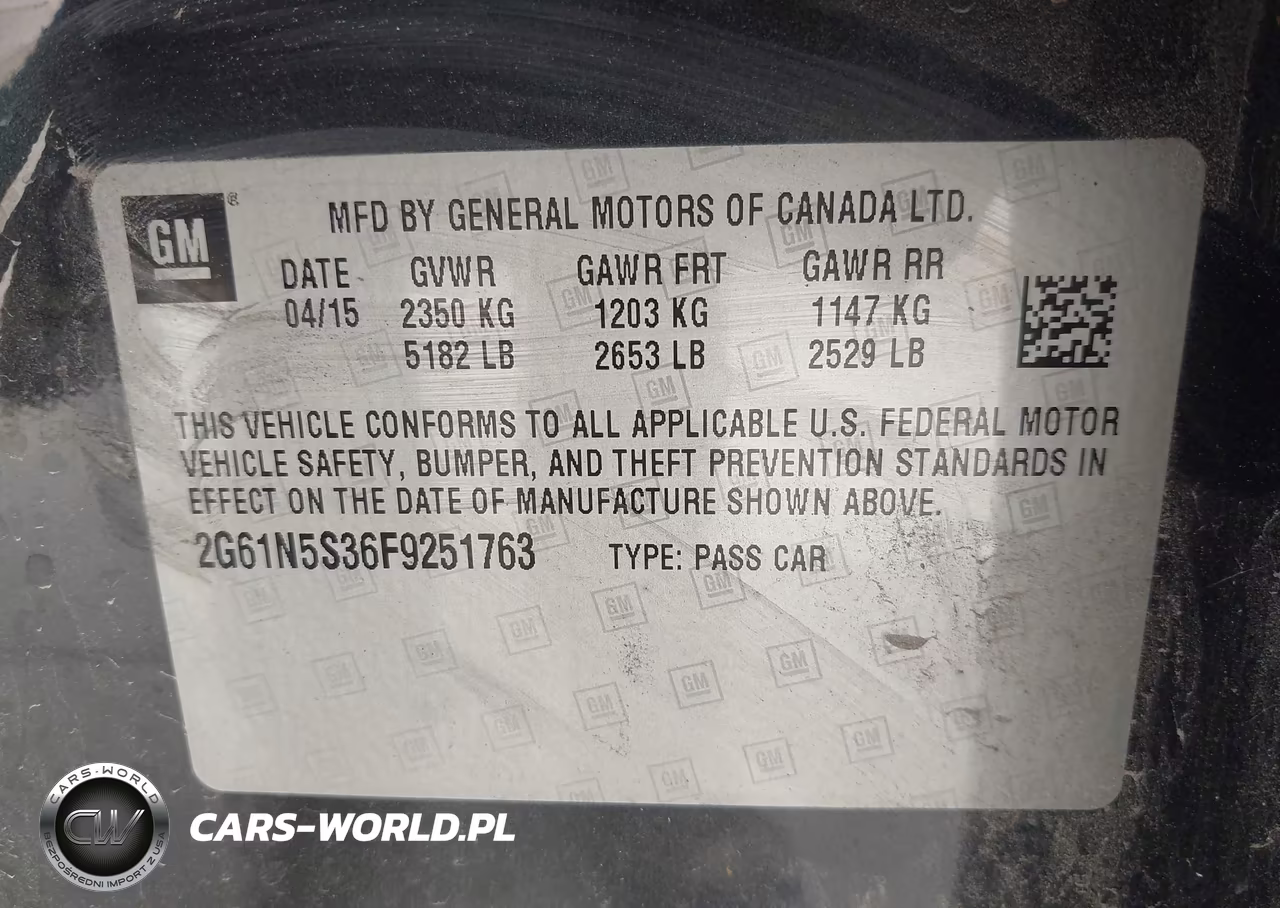 2015 Cadillac Xts Luxury VIN:2G61N5S36F9251763 - 9