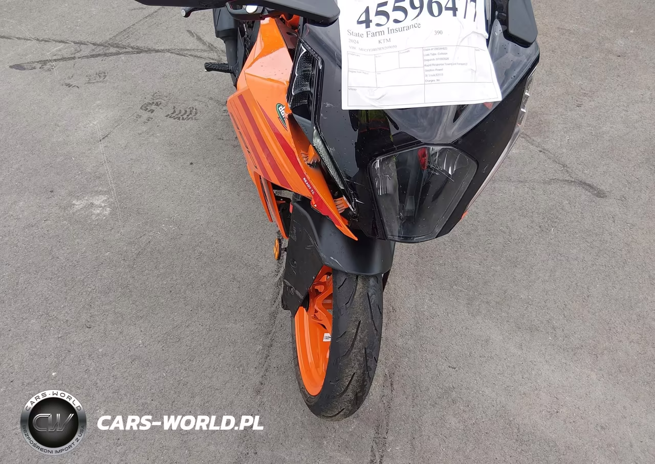 2024 Ktm 390 Rc VIN:MD2JYJ407RN209050 - 15
