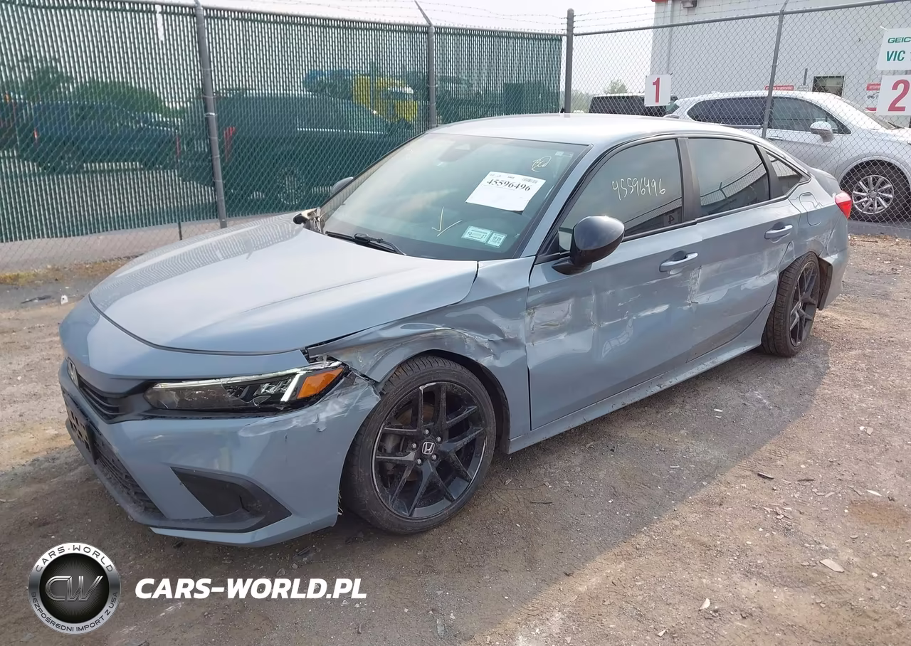 2022 Honda Civic Sport VIN:2HGFE2F56NH542332 - 2