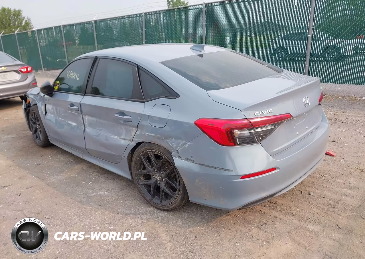 2022 Honda Civic Sport VIN:2HGFE2F56NH542332 - 3