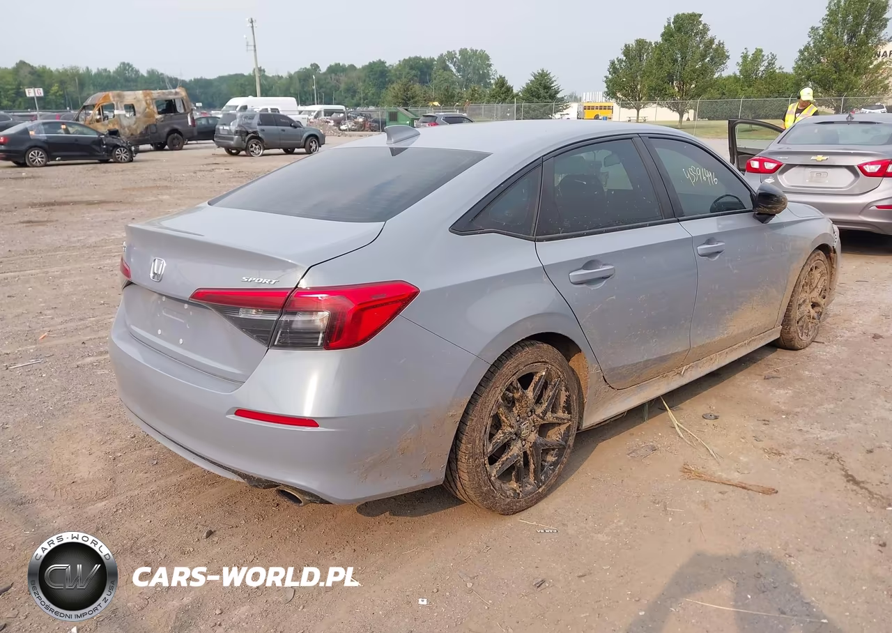 2022 Honda Civic Sport VIN:2HGFE2F56NH542332 - 4