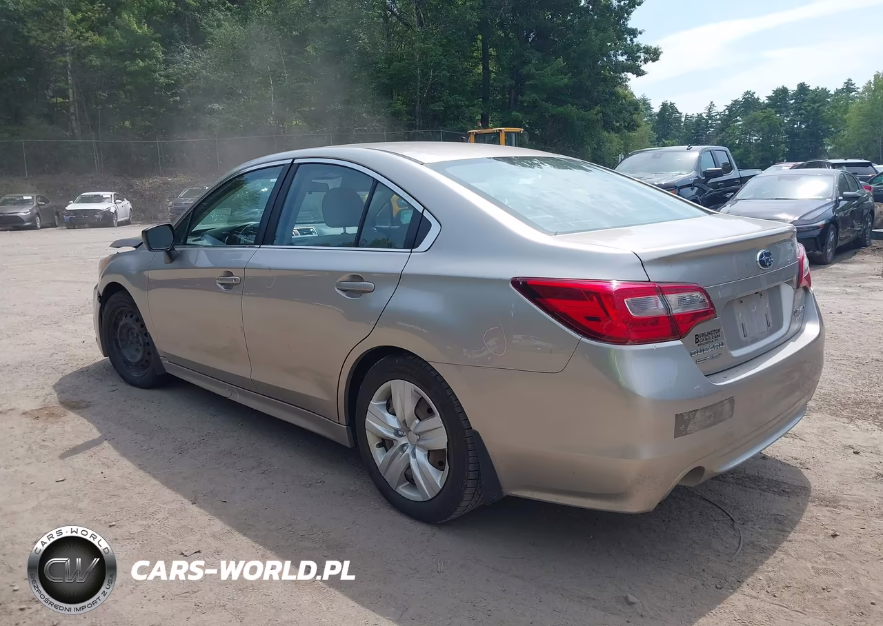 2016 Subaru Legacy 2.5I VIN:4S3BNAA63G3019153 - 3