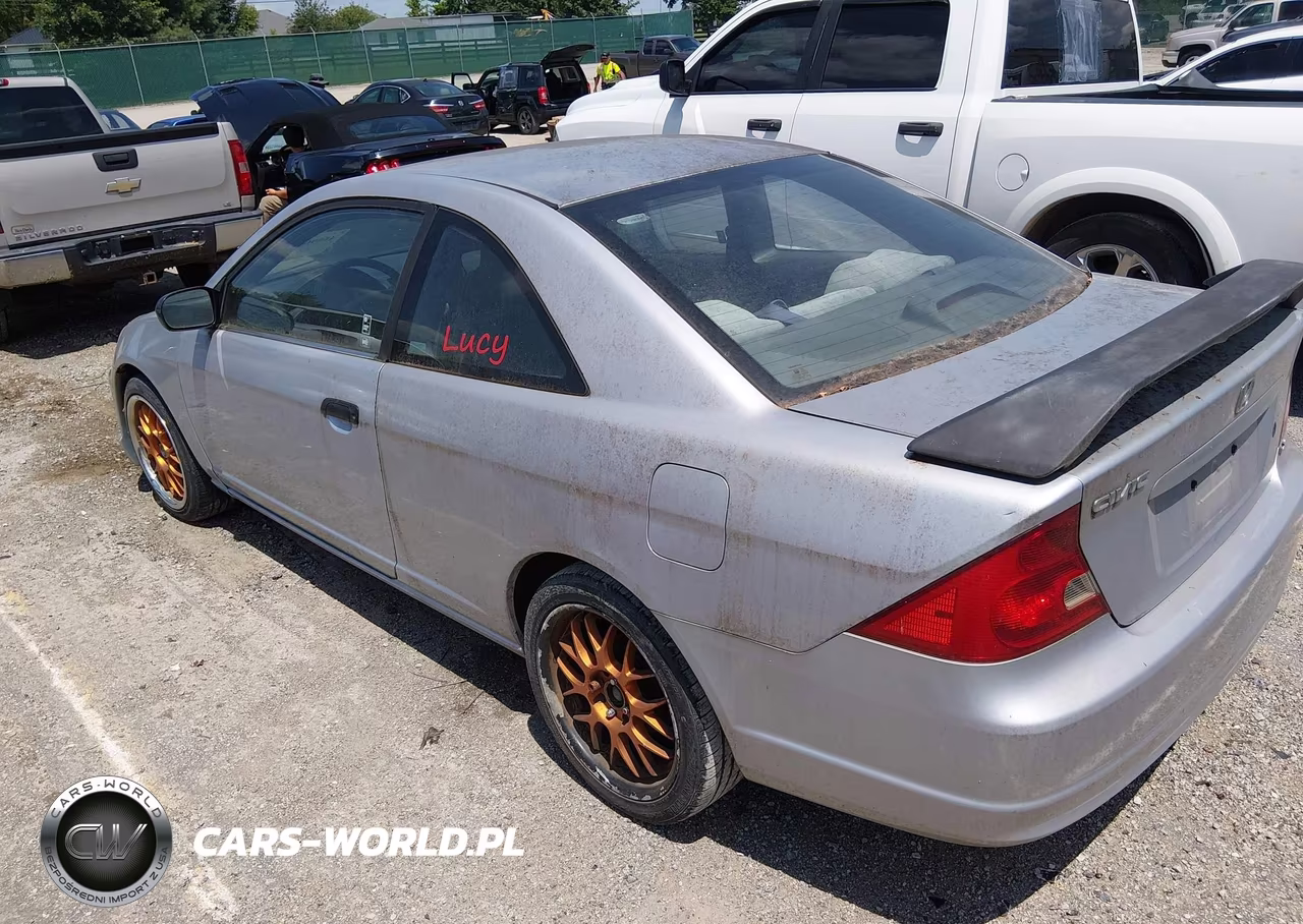 2001 Honda Civic Lx VIN:1HGEM225X1L015217 - 3