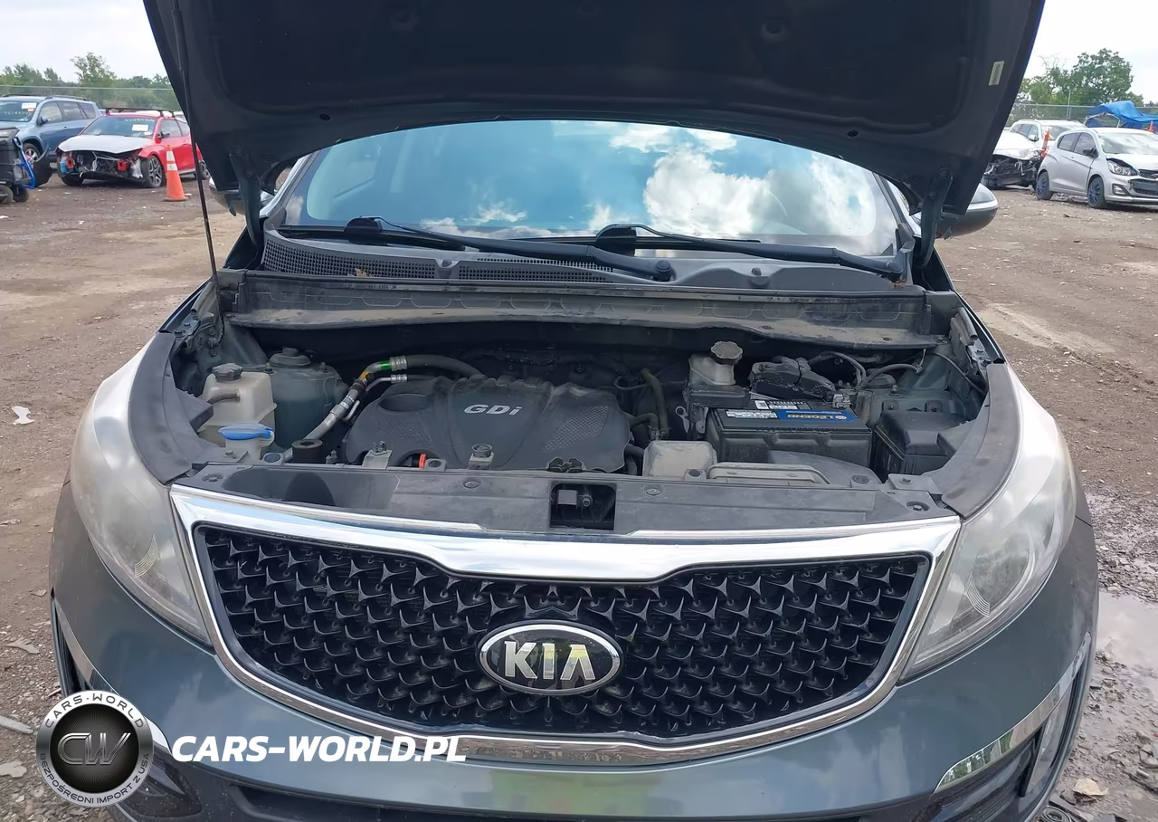 2014 Kia Sportage Ex VIN:KNDPC3AC6E7604814 - 10