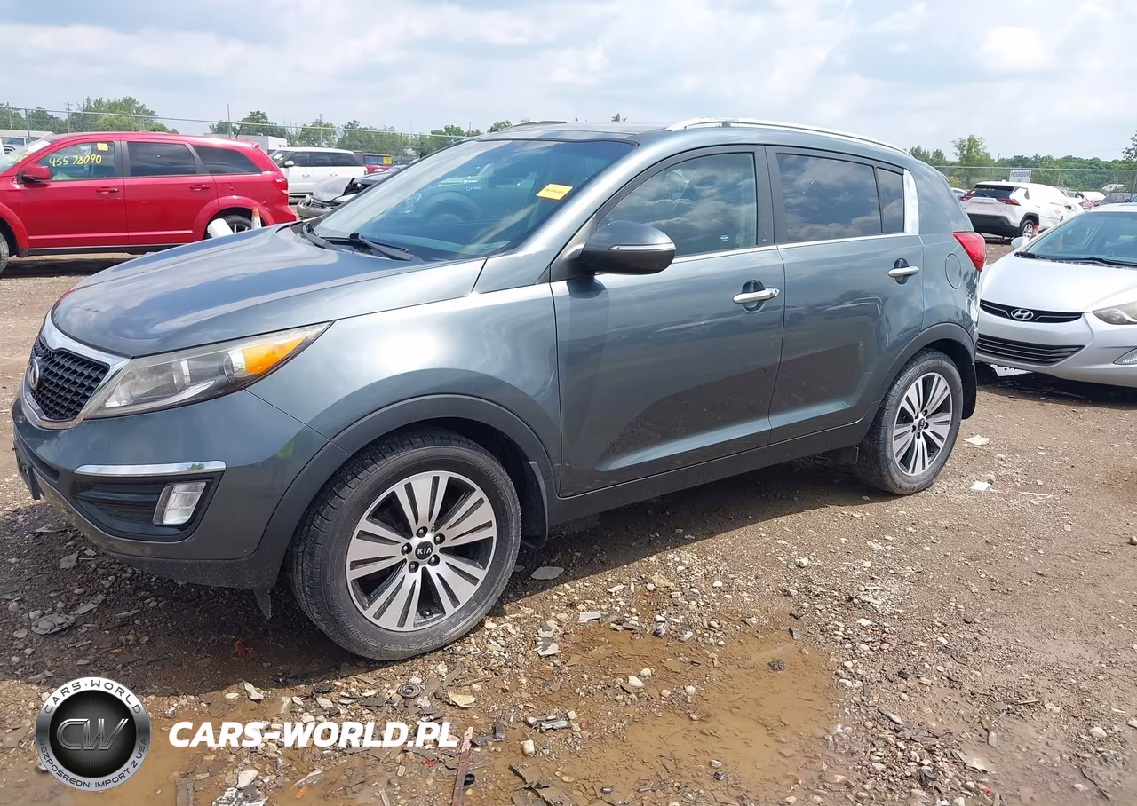 2014 Kia Sportage Ex VIN:KNDPC3AC6E7604814 - 2