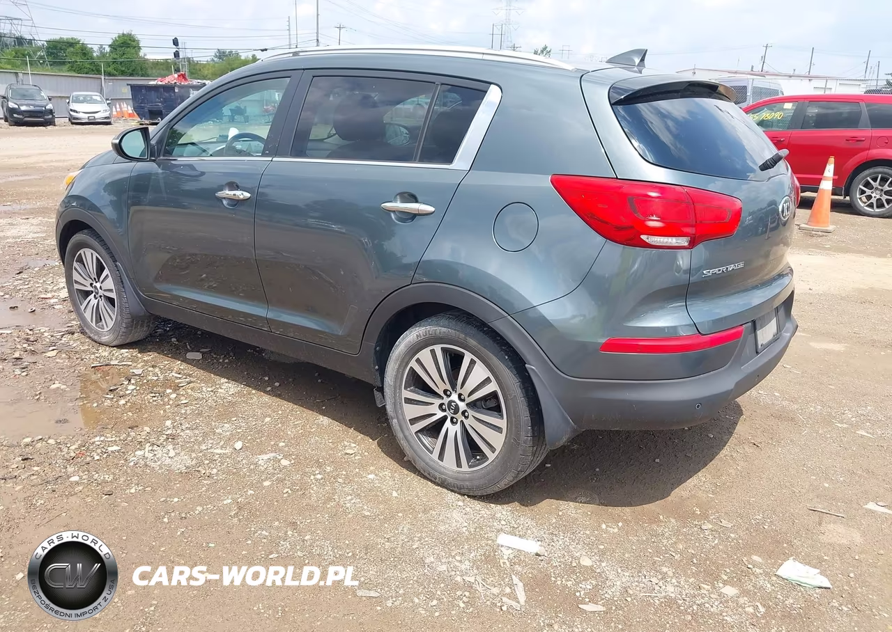 2014 Kia Sportage Ex VIN:KNDPC3AC6E7604814 - 3