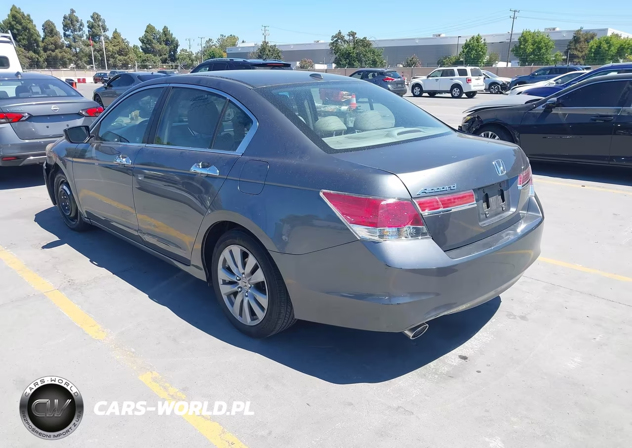 2012 Honda Accord 3.5 Ex-L VIN:1HGCP3F86CA010023 - 3