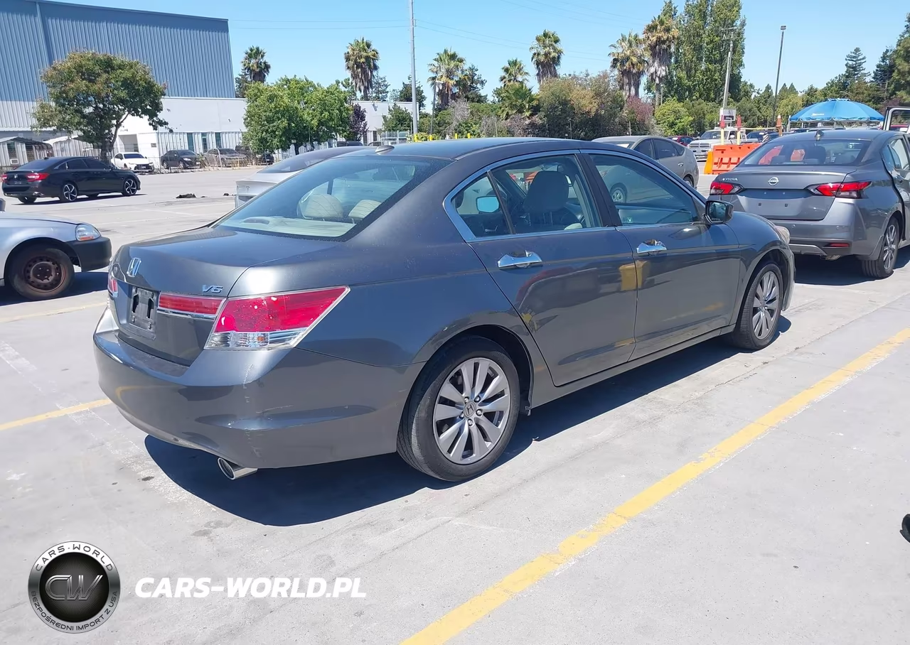 2012 Honda Accord 3.5 Ex-L VIN:1HGCP3F86CA010023 - 4