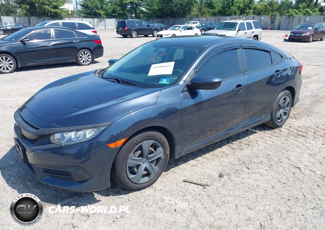 2018 Honda Civic Lx VIN:2HGFC2F56JH522534 - 2