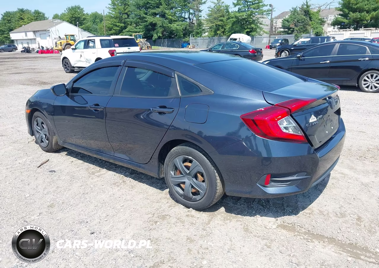 2018 Honda Civic Lx VIN:2HGFC2F56JH522534 - 3