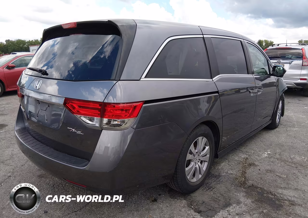 2015 Honda Odyssey Ex-L VIN:5FNRL5H66FB037827 - 4