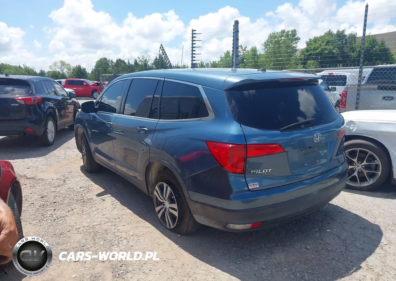 2018 Honda Pilot Ex-L VIN:5FNYF5H50JB025112 - 3