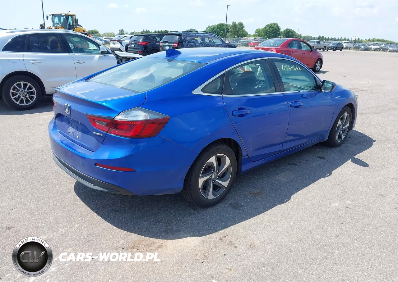 2019 Honda Insight Lx VIN:19XZE4F19KE004655 - 4