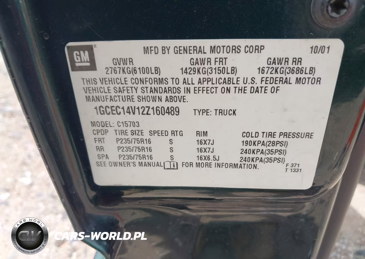 2002 Chevrolet Silverado 1500 Ls VIN:1GCEC14V12Z160489 - 9
