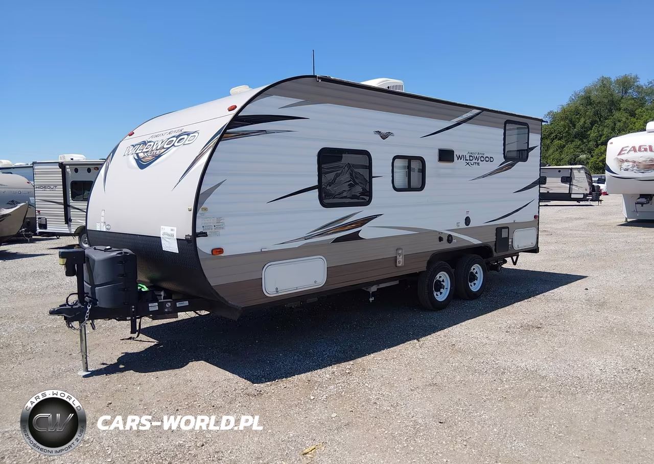 2018 Forest River Wildwood X-Lite 201Bhxl Travel Trailer VIN:4X4TWDV26J7359014 - 2