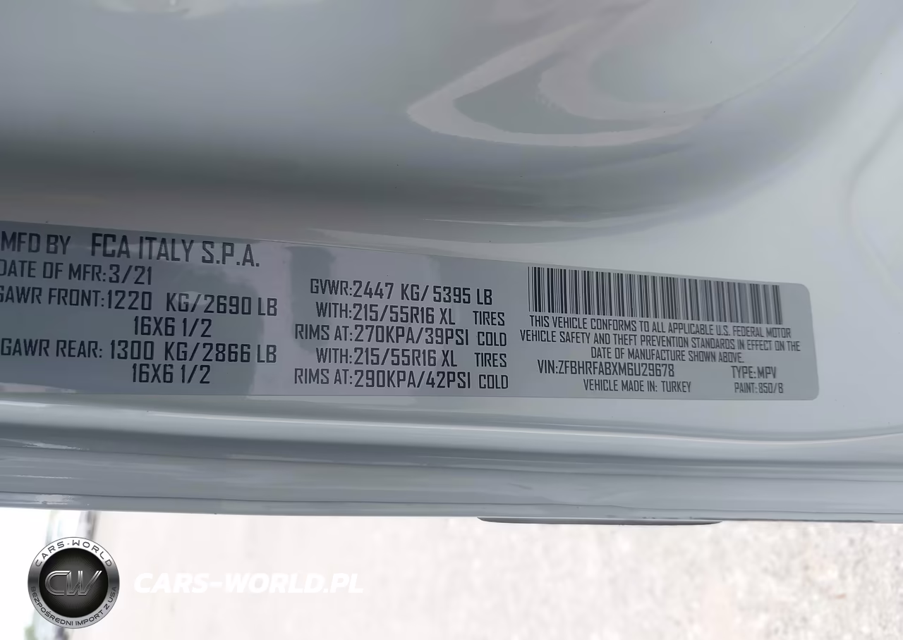 2021 Ram Promaster City Tradesman VIN:ZFBHRFABXM6U29678 - 9
