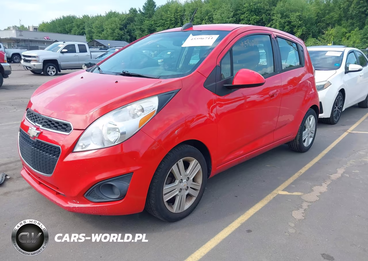 2015 Chevrolet Spark 1Lt Cvt VIN:KL8CD6S93FC739766 - 2
