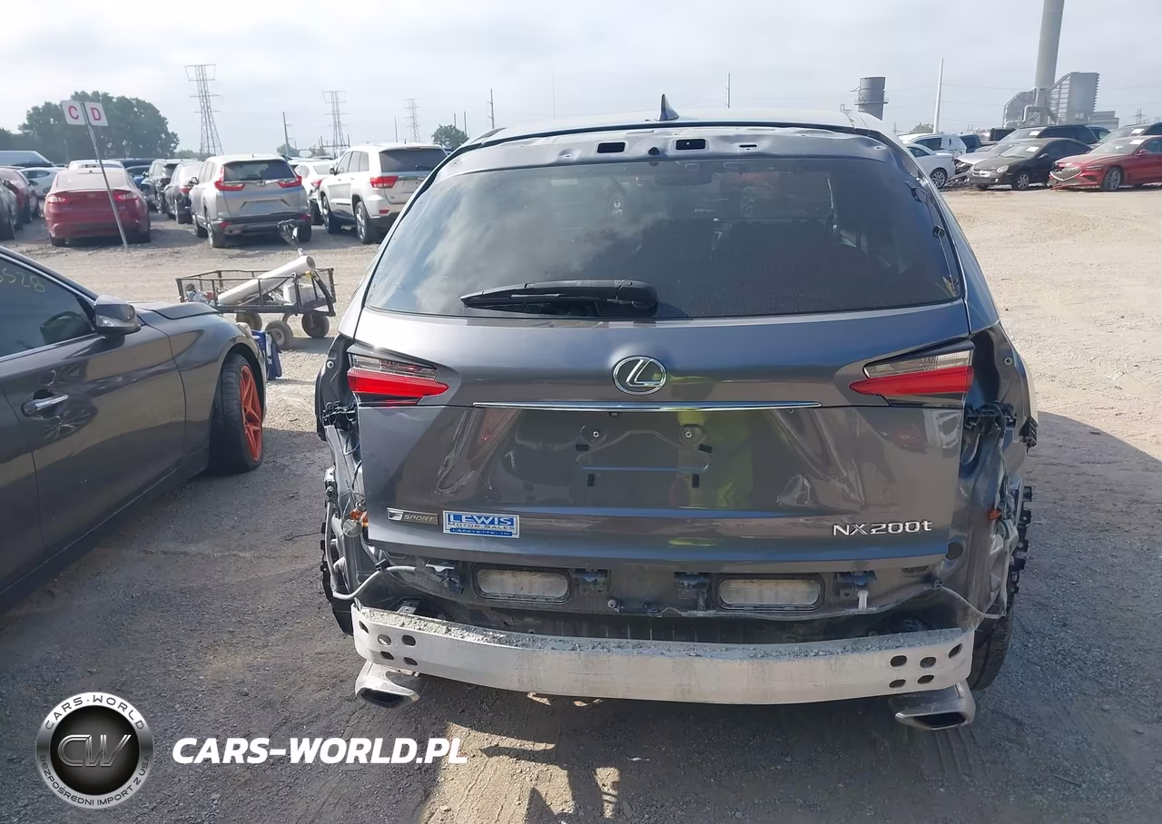 2017 Lexus Nx 200T F Sport VIN:JTJBARBZ1H2108355 - 17