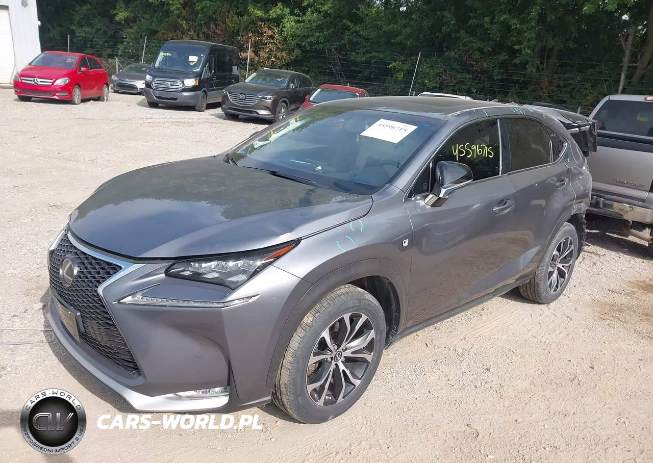 2017 Lexus Nx 200T F Sport VIN:JTJBARBZ1H2108355 - 2