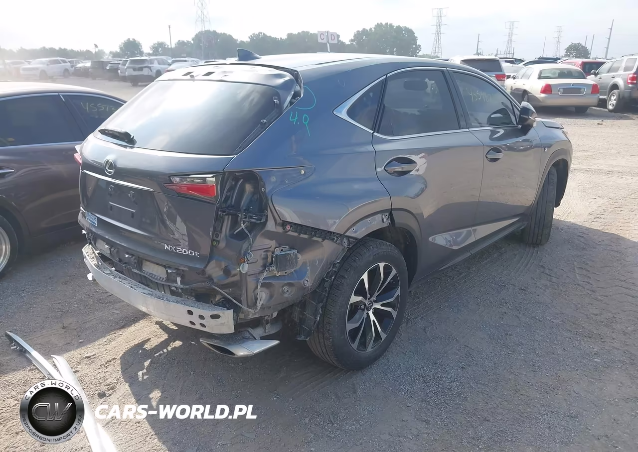 2017 Lexus Nx 200T F Sport VIN:JTJBARBZ1H2108355 - 4