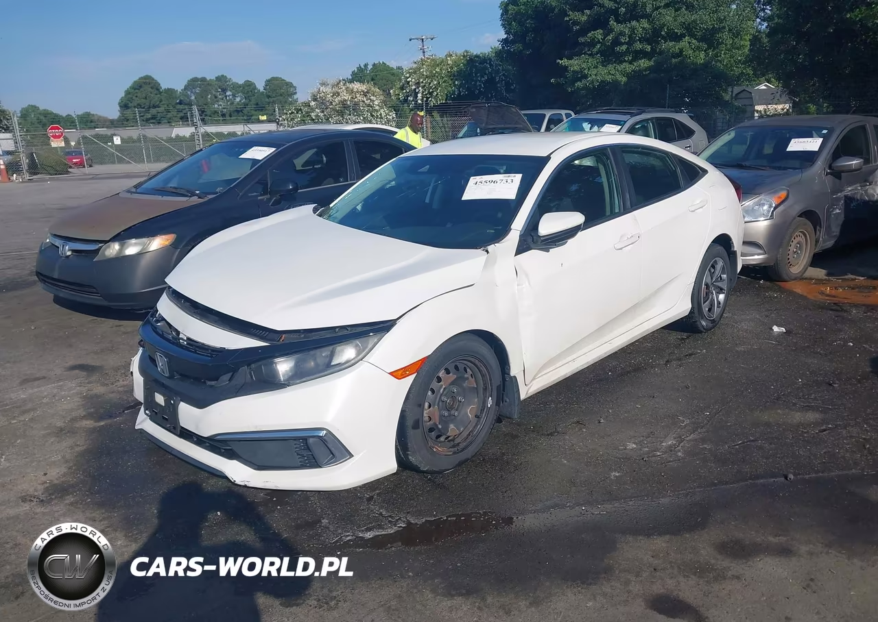 2019 Honda Civic Lx VIN:2HGFC2F60KH507408 - 2