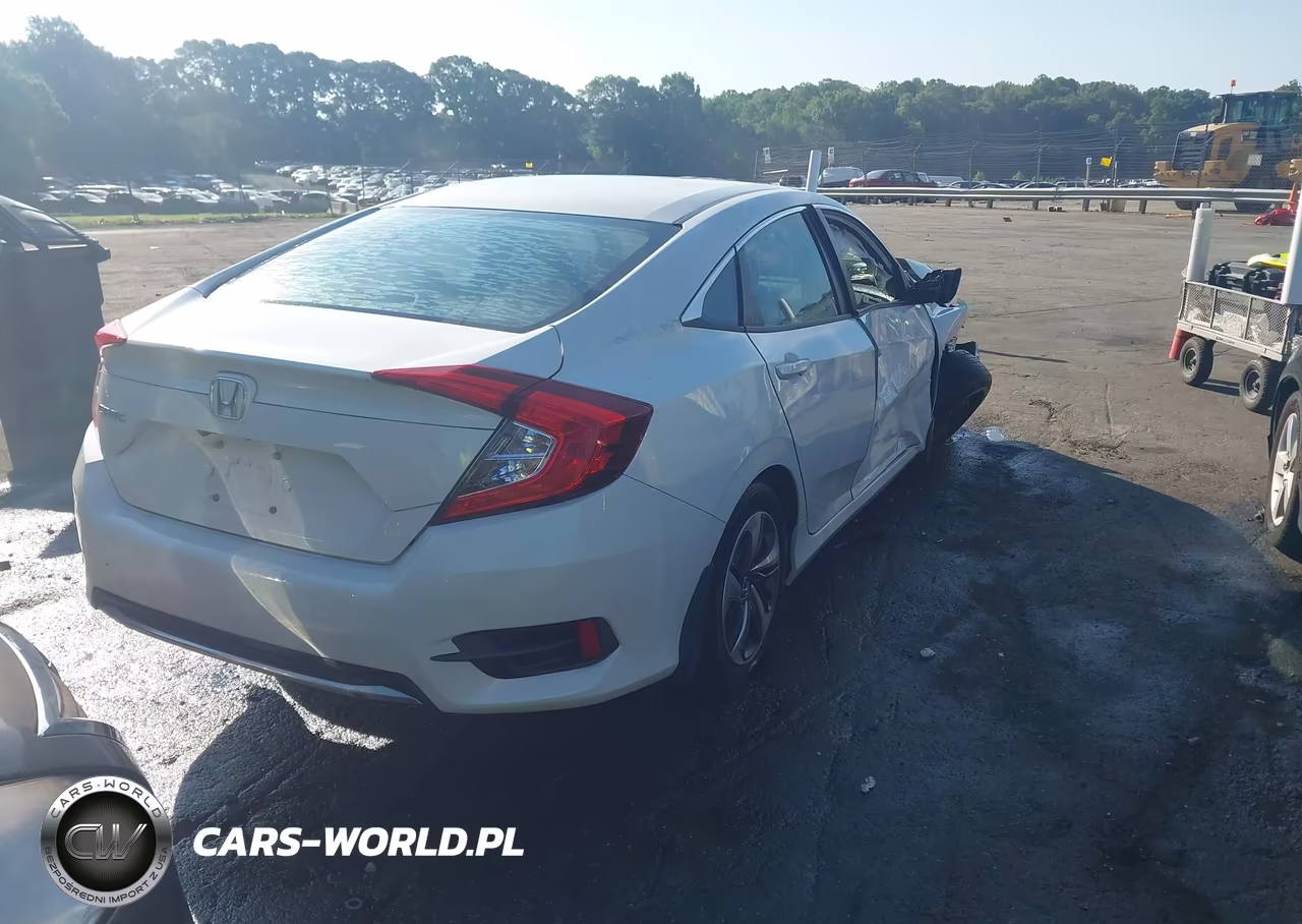 2019 Honda Civic Lx VIN:2HGFC2F60KH507408 - 4