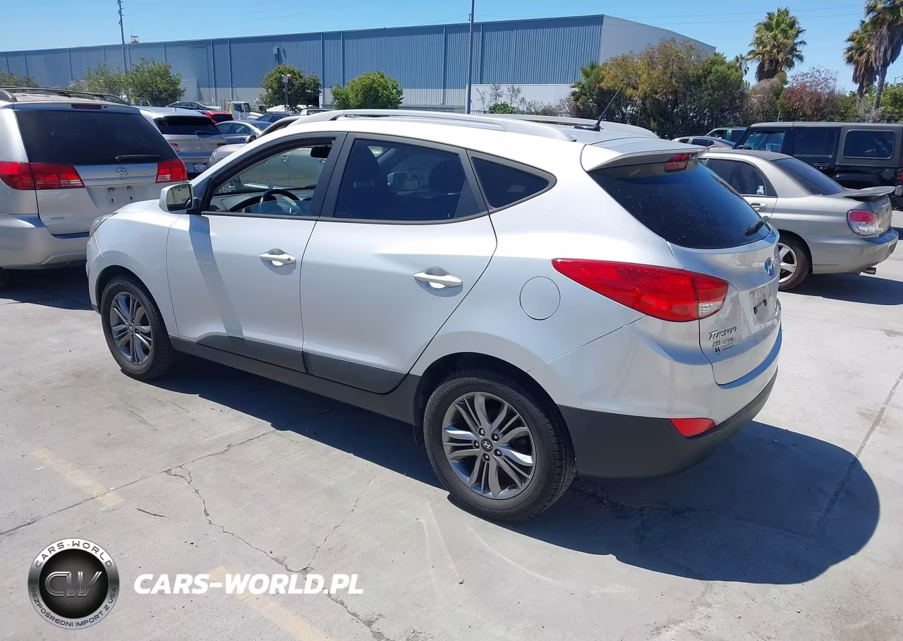 2014 Hyundai Tucson Se VIN:KM8JU3AG4EU805839 - 3