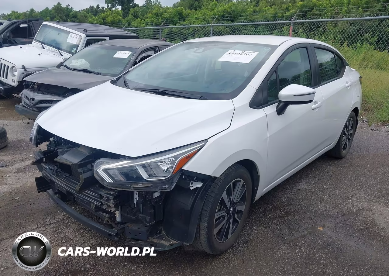 2021 Nissan Versa Sv Xtronic Cvt VIN:3N1CN8EV9ML922411 - 2