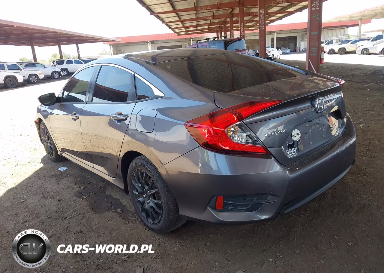 2018 Honda Civic Lx VIN:19XFC2F51JE203844 - 3