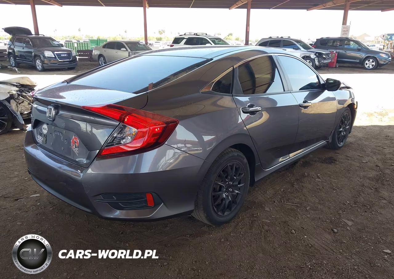 2018 Honda Civic Lx VIN:19XFC2F51JE203844 - 4
