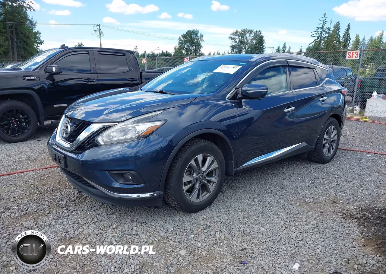 2015 Nissan Murano Platinum-S-Sl-Sv VIN:5N1AZ2MH0FN259990 - 2